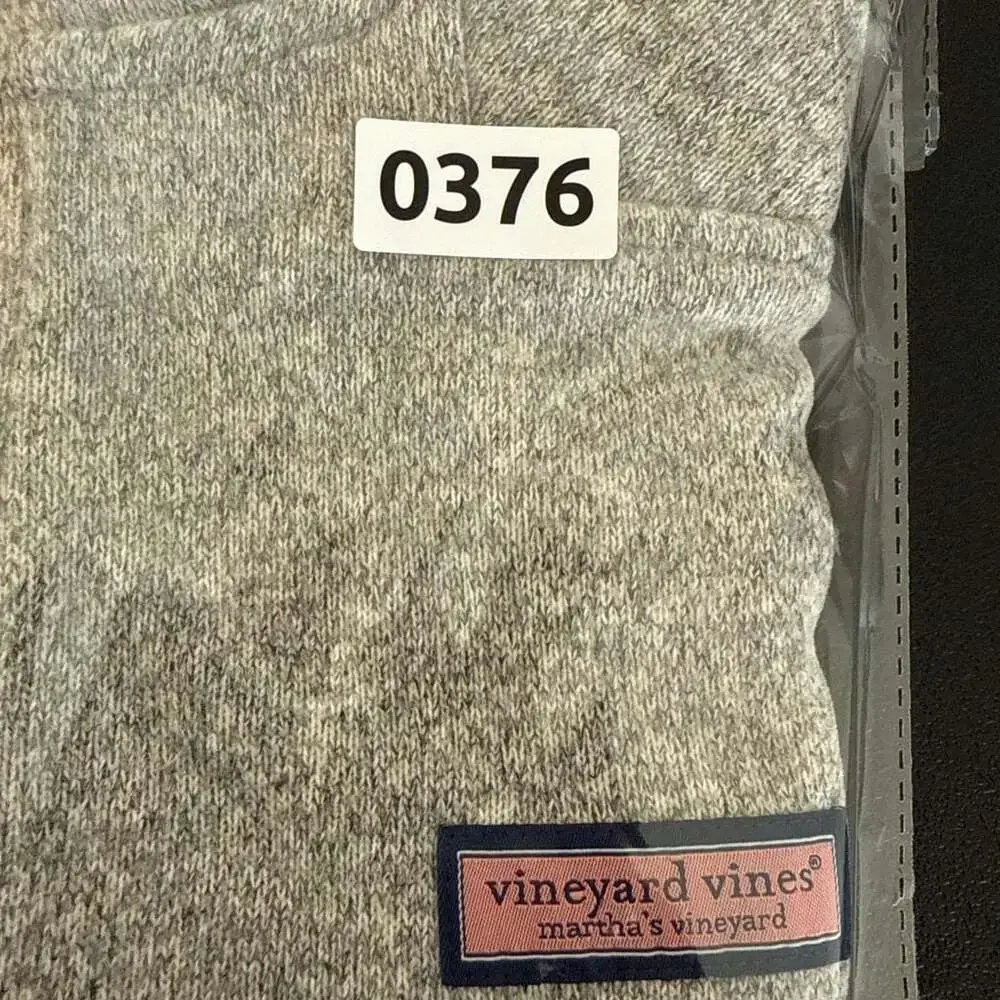 Vineyard Vines Harbor Fleece Vest in Grey Heather